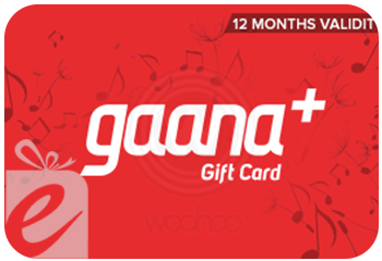 Gaana Plus E-Voucher